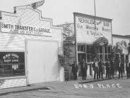 Smith Transfer Garage and Nehalem Bar in Historic Nehalem, Oregon
