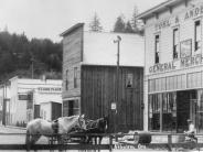 Old General Store in Historic Nehalem, Oregon