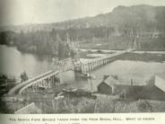 The North Fork Bridge taken from the High Shoal Hill (McDonald Road), 1906