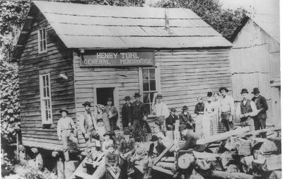 Henry Tohl General Store in Historic Nehalem, Oregon